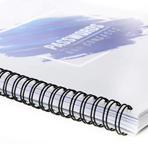 PASSWORD BOOK - BLUE - You will love it! - Picture 7 of 7